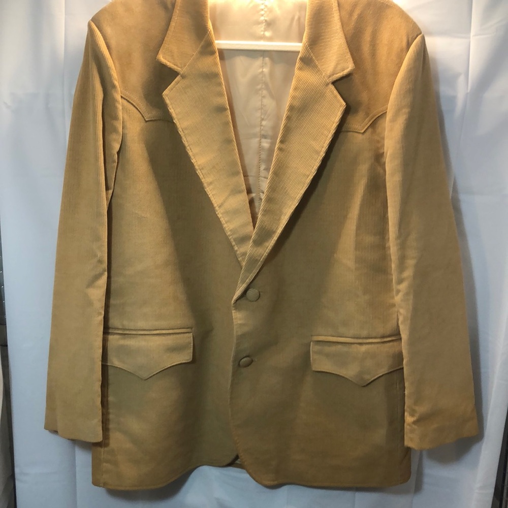 USA Pioneer Wear Corduroy and Suede Jacket